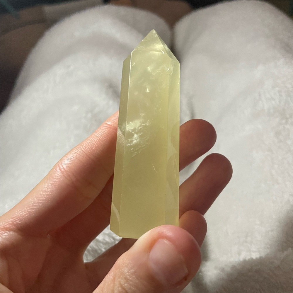 Natural Citrine Crystal Point Tower - Picture 4 of 7